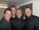 Back stage with Bobby Davro